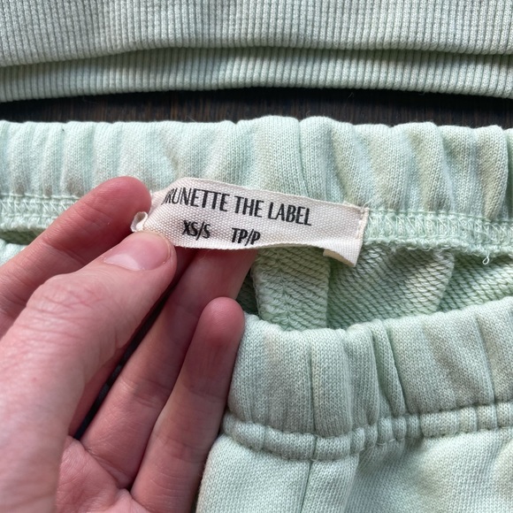NWT Brunette the Label Mint Gelato Jogger - Picture 5 of 7